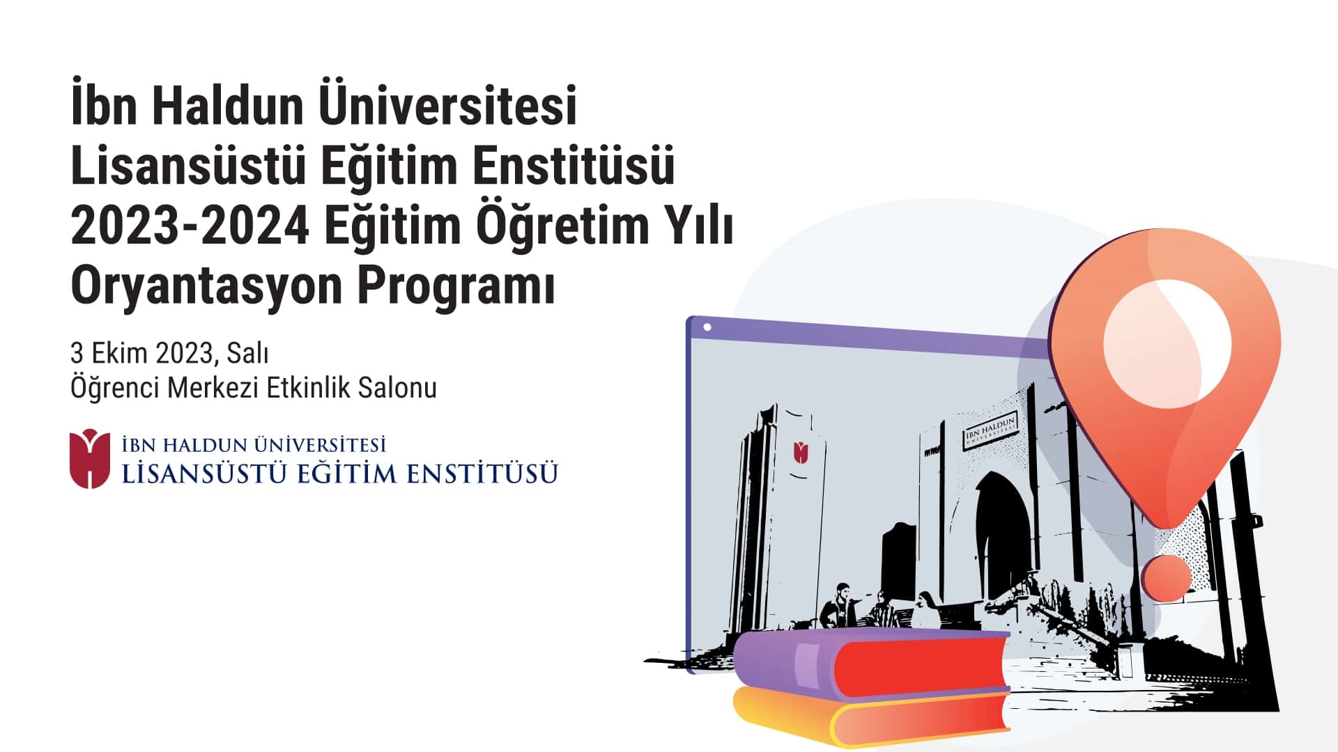 Ibn Haldun University the School of Graduate Studies Orientation Program